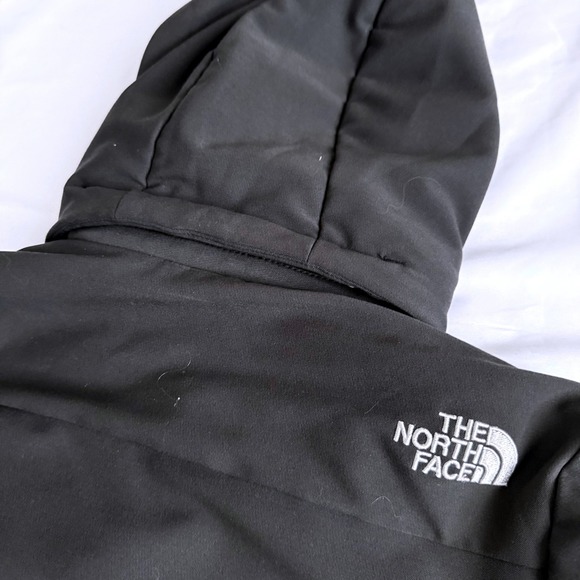 The North Face TNF Apex Softshell Jacket Black Women's Small P Warm Winter FLAW - Picture 11 of 11